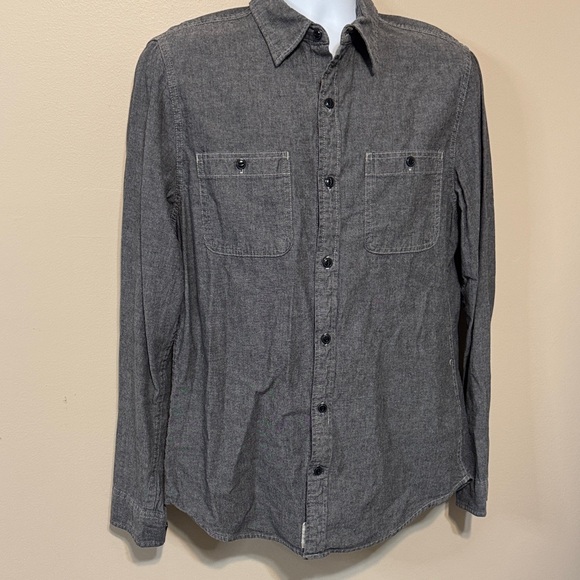 Denim & Supply Ralph Lauren Other - Denim & Supply Ralph Lauren Charcoal Button-Down Shirt size Large